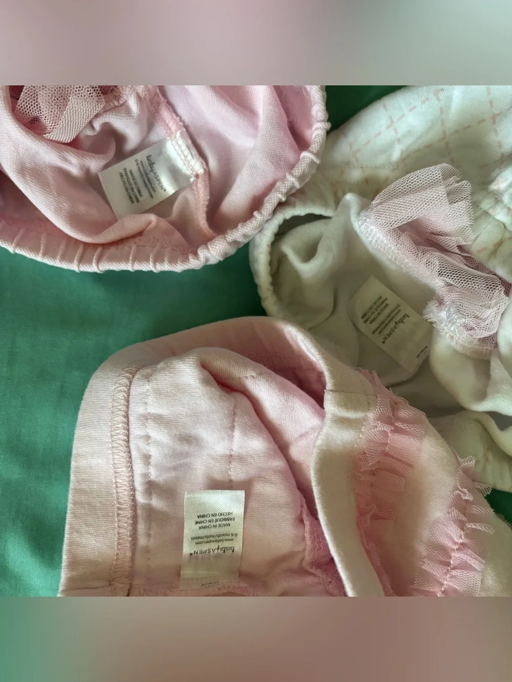 Her Royal Hineys Bloomers Set/ 3 Diaper Covers Baby Photo Props Pink Princess